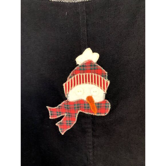 Vintage Beverly's Snowman Artwear Maxi Dress Size Medium - Picture 6 of 8